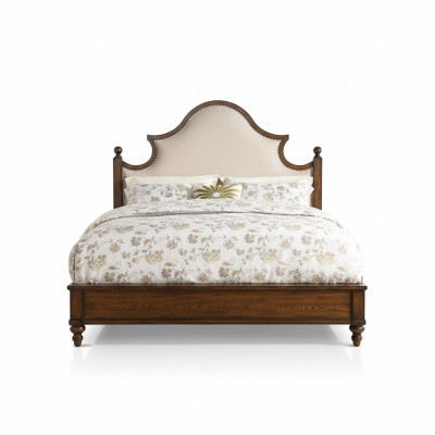Łóżko Podkładka Design Luksusowe podwójne łóżko hotelowe Sleep Pokój Włókienniczy 180x200cm Nowe