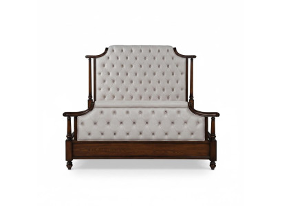 Łóżko Podkładka Design Luksusowe podwójne łóżko hotelowe Sleep Pokój Skóra Chesterfield