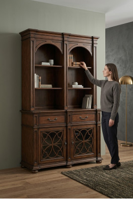 Design Kredens Kredens Side Deska niska Szafa Wohn Pokój Półka Luxus Drewno