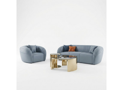 Zestaw sofowy 3+1 miejsce do siedzenia Zestaw Design Sofa Podkładka Kanapa Kanapa Modern Luxury New