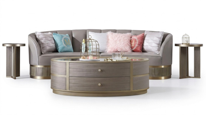 Nowoczesny stolik kawowy Table Sofa Design stoły Deko Drewno Living Room Side