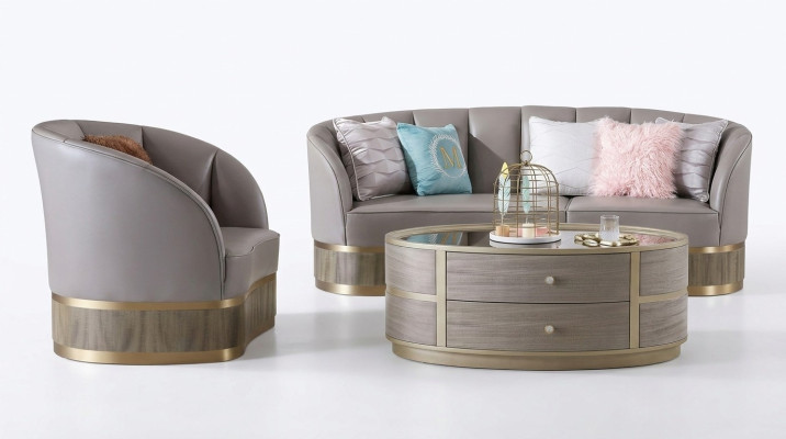 Fotel Designer Krzesło Podkładka Relaks Materiał Włókienniczy Skóra Lounge Club Jednomiejscowy Nowy