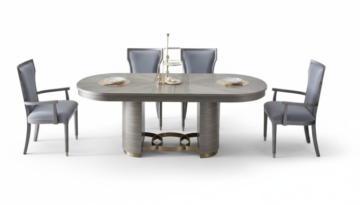 Krzesło Designerski Zestaw Siedziba Podkładka Luxury Meble Lehn Krzesła Drewno jadalnia