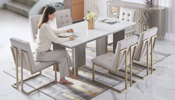 Designerskie krzesło tapicerowane Royal Krzesła krzesło do jadalni krzesło biurowe Krzesło klasyczne