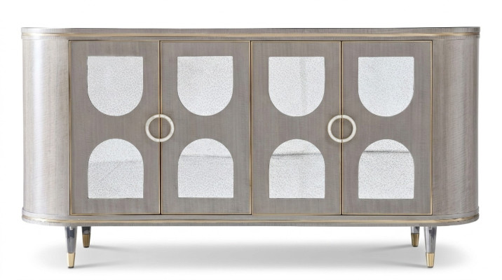 Kredens Komody Designerska Deska Szafki Drewno Kredens Półka