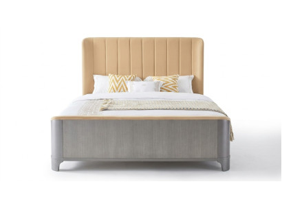 Design Łóżko Classic Podkładka łóżka Designer Podwójne łóżko z ramą łóżka 180x200cm