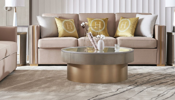 Nowoczesny stolik kawowy Stolik Sofa Design Living Room Stal nierdzewna