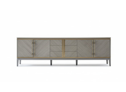 Design Kredens Kredens Decor Szafka boczna niska Szafa Living Pokój Półka