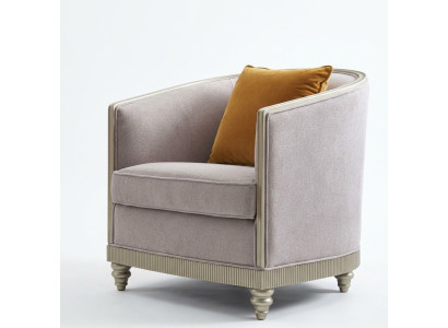 Fotel Design Couch Sofa Relaks Włókienniczy Lounge Club Podkładka miejsce siedzące Luksusowa jednoosobowa sofa