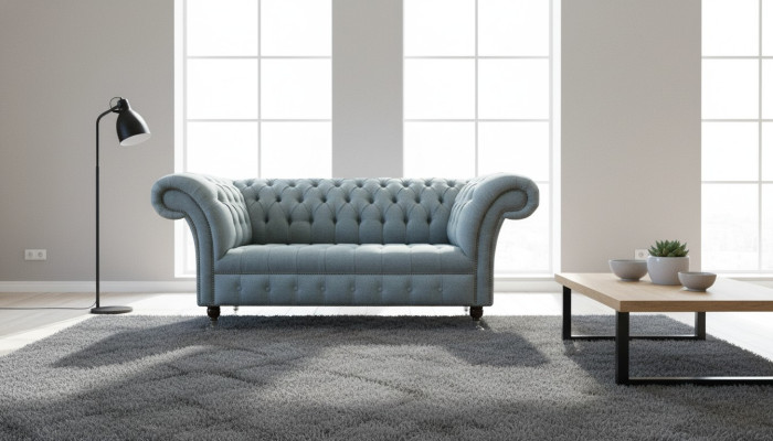 Chesterfield Sofa Kanapa Podkładka Designer 2 miejsce siedzące Ustawić Sofy Dwumiejscowe Nowe