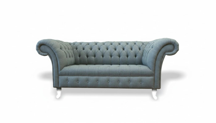Chesterfield Sofa Kanapa Podkładka Designer 2 miejsce siedzące Ustawić Sofy Dwumiejscowe Nowe
