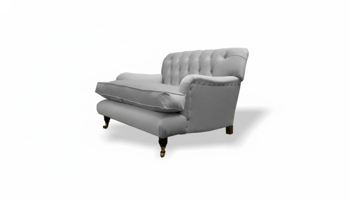 Chesterfield Fotel TV Design Podkładka Sofa Kanapa Chesterfield Włókienniczy Nowość