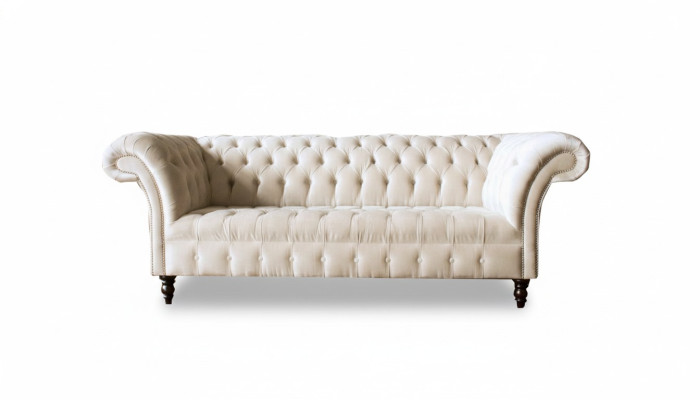 Chesterfield 3 miejsce do siedzenia Nowa Podkładka Siedziba Couch Sofa Ustawić Big Couches