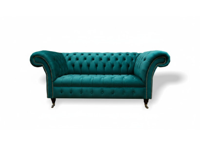 Sofa 2 miejsce do siedzenia Chesterfield Podkładka Design Luxury Couch Sofy Lounge Club Sofy