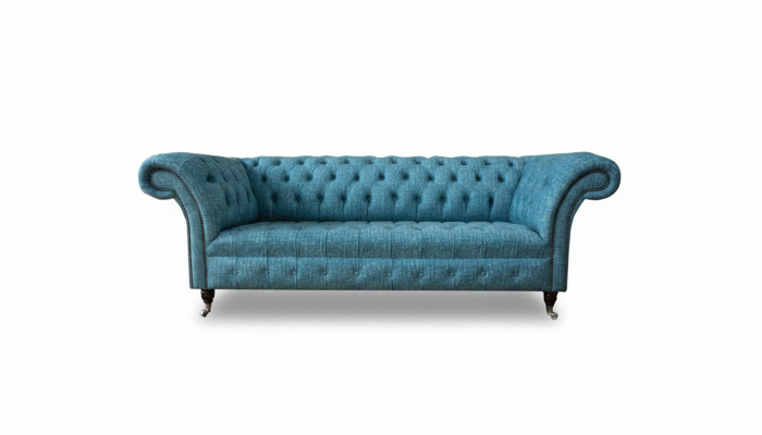 Chesterfield Couch Sofa Podkładka 3 miejsce do siedzenia Deco Couches Siedziba Ustawić Sofy