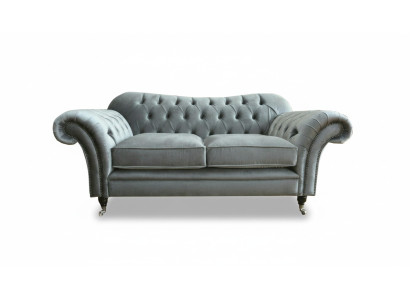 Chesterfield Włókienniczy Sofa 2 miejsce siedzące Sofa Luksusowa Podkładka Sofy Design Sofy Tkaninowe Nowość