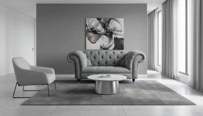 Chesterfield Design Luxury Podkładka Sofa Kanapa Siedziba Ustawić Skórę Włókienniczą Sofy