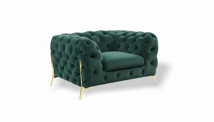 Chesterfield EarsFotel Fotel 1 miejsce siedzące Sofa Kanapa Podkładka Couchen Włókienniczy Nowość