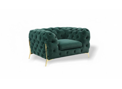 Chesterfield EarsFotel Fotel 1 miejsce siedzące Sofa Kanapa Podkładka Couchen Włókienniczy Nowość