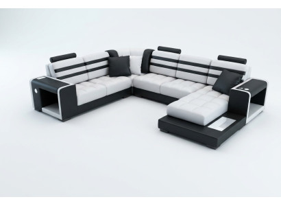 Żywy krajobraz Narożnikowa kanapa Kształt U Sofa Couch Design Couch Włókienniczy Modern Podkładka Nowość
