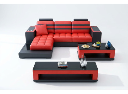 Narożnikowa kanapa Podkładka Ustawić Żywy krajobraz Designerska sofa w kształcie litery L Narożnikowa kanapa luksusowa