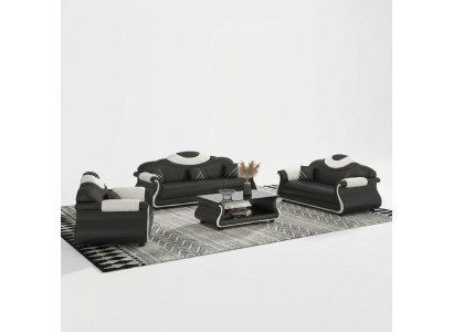 Zestaw sofowy 3+2+1 miejsce do siedzenia Ustawić sofy 3 sztuki. Żywy krajobraz Sofa Couch Podkładka