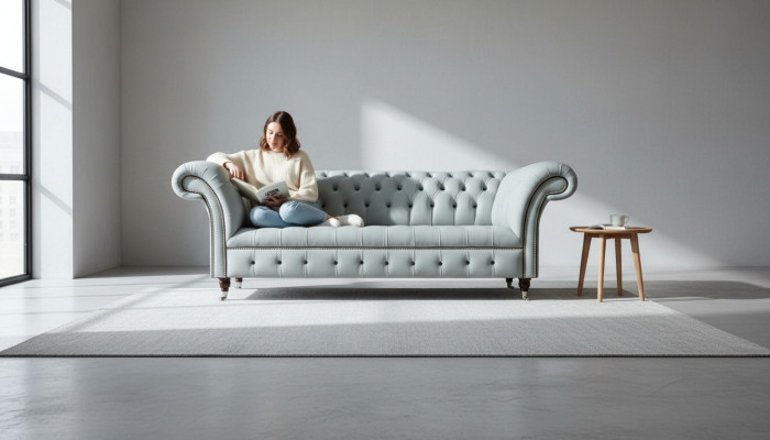 Sofa Kanapa Podkładka Ustawić Siedziba Sofy Kanapy Chesterfield 3 miejsce siedzące