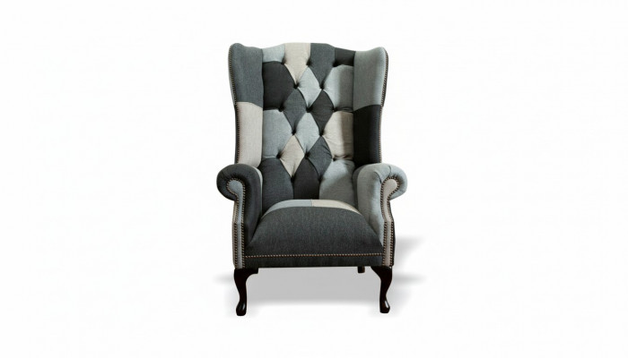 Luksusowa Podkładka Classic Chesterfield Fotel 1 miejsce do siedzenia EarsFotel Single Seater Nowość