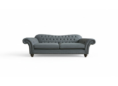 Big Chesterfield Podkładka Sofas Design Luxury Sofa 4 miejsce do siedzenia Włókienniczy Kanapy