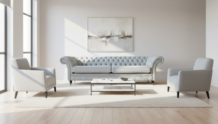 Podkładka Sofy Design Luksusowa Kanapa Sofa 4-osobowa Kanapy Materiałowe Czteromiejscowe Aksamit Nowość