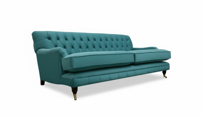 Włókienniczy Sofa Kanapa Podkładka Ustawić Kanapy 3-osobowe Sofy Chesterfield Trzyosobowe