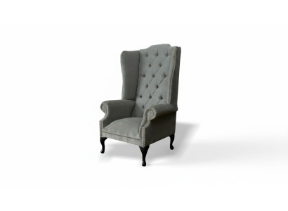 Fotel z podłokietnikami Chesterfield, sofy tapicerowane, klasyczny fotel klasy Premium Nowy.