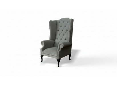 Fotel z podłokietnikami Chesterfield, sofy tapicerowane, klasyczny fotel klasy Premium Nowy.