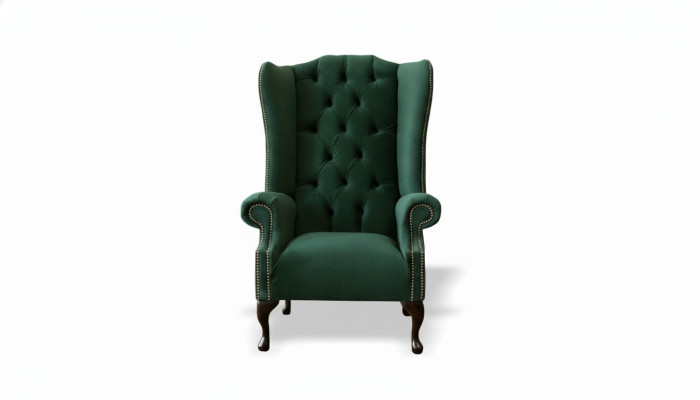 Fotel uszak Fotel Aksamitny Design Sofa Chesterfield Tkanina Meble jvmoebel ®