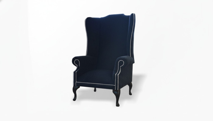 Fotel Design Sofa Chesterfield Tkanina Salon Klub Obicia Luksusowy 1-os.