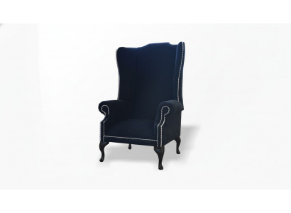 Fotel Design Sofa Chesterfield Tkanina Salon Klub Obicia Luksusowy 1-os.