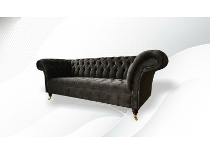Chesterfield Original Meble 3 miejsce do siedzenia Sofa Podkładka Sofy Kanapy Sofa Tekstylna Nowość