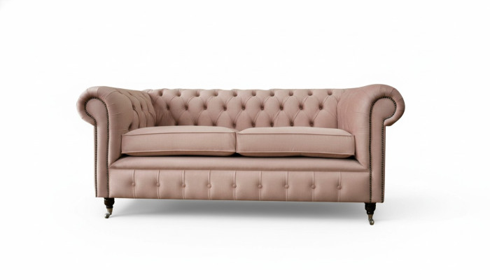 Design Podkładka Siedziba Kanapa 3 miejsce do siedzenia Sofa Chesterfield Sofy Kanapy Włókienniczy Materiał