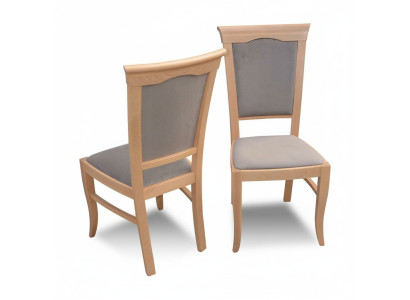 Design 1x Krzesła Zestaw jadalnia Krzesło Fotel Gastro Drewno Meble Fotele Kuchnia