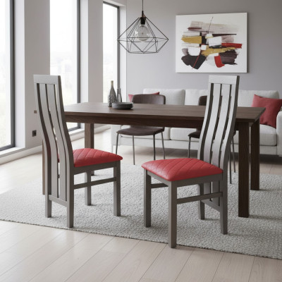 Krzesło Blue jadalnia Krzesła Design Meble Luxury Design Fotele Tapicerka siedziska Nowość!