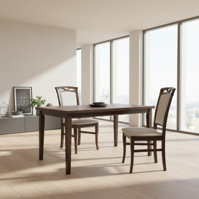 Solidne drewno Krzesło krzesło do jadalni designerskie Włókiennicze krzesło drewniane Krzesła krzesła do jadalni
