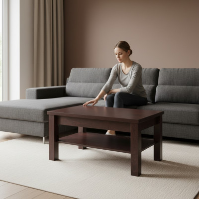 stolik kawowy Kanapa Tabela Sofa stoły Zamów Stół Salon Meble Drewno 70x120