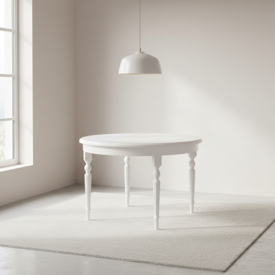 Design Stół obiadowy Drewno stoły jadalnia Meble Okrągłe Prawdziwe drewno stoły Modern New