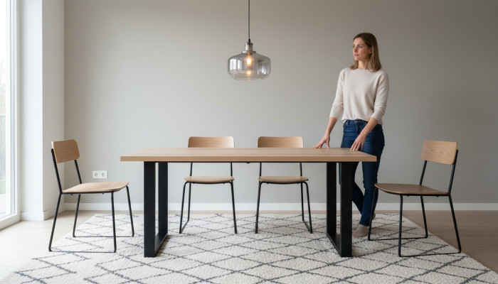 Tabela Designer Stół konferencyjny drewniany stół spotkań stoły jadalnia stoły do ​​jadalni Nowość