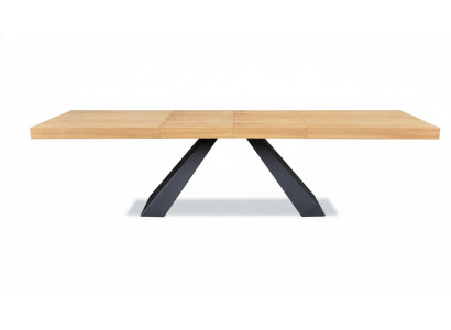 Tabela Stół obiadowy stół drewniany xxl Stół konferencyjny 100x200cm Rozkładany 280cm Solidny