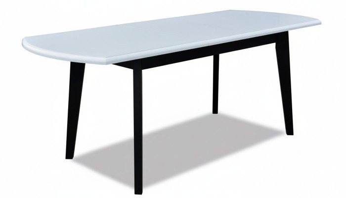 stoły Design Tabela drewniany stół jadalnia luksusowe Meble Biały Czarny 80x160/200 cm