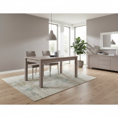 Ess Tabela Kuchnie Projektant Living Pokój stoły Drewno 160x80cm Prawdziwy Praca fizyczna Nowy