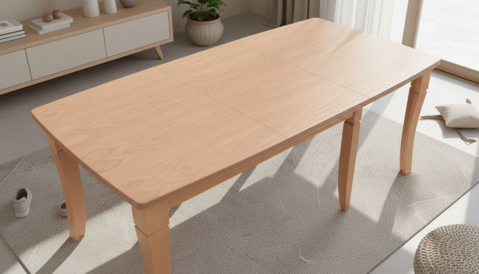 Ess Tabela Pokój stoły Wohn xxl duży Pokój Drewno stoły do ​​jadalni brązowe 100x160/400cm