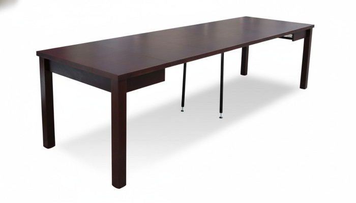 Luksusowy stół drewniany jadalnia stoły Design Stół obiadowy stoły drewniane Meble 100x100/250cm