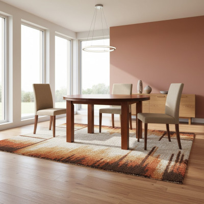 Stół obiadowy Tabela jadalnia Salon Drewno Nowoczesne stoły 100/140cm Rozkładane Nowe